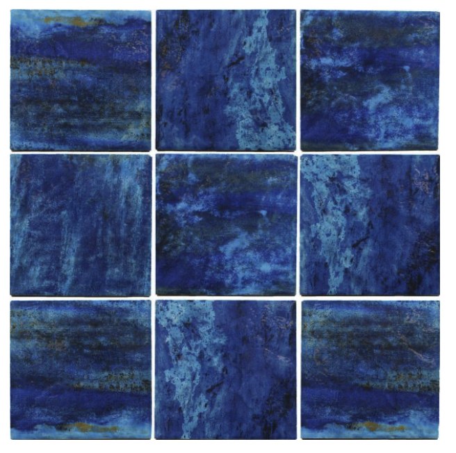 Oasis Coral II Blue tile